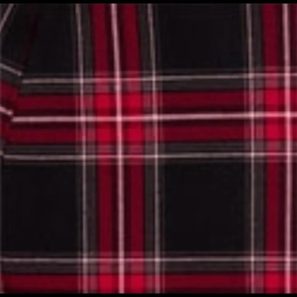 Girls Plaid Ponte Knit Pull On Jeggings